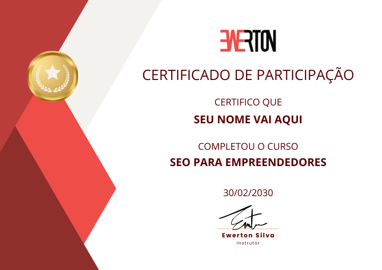 certificado curso seo empreendedores preenchido new